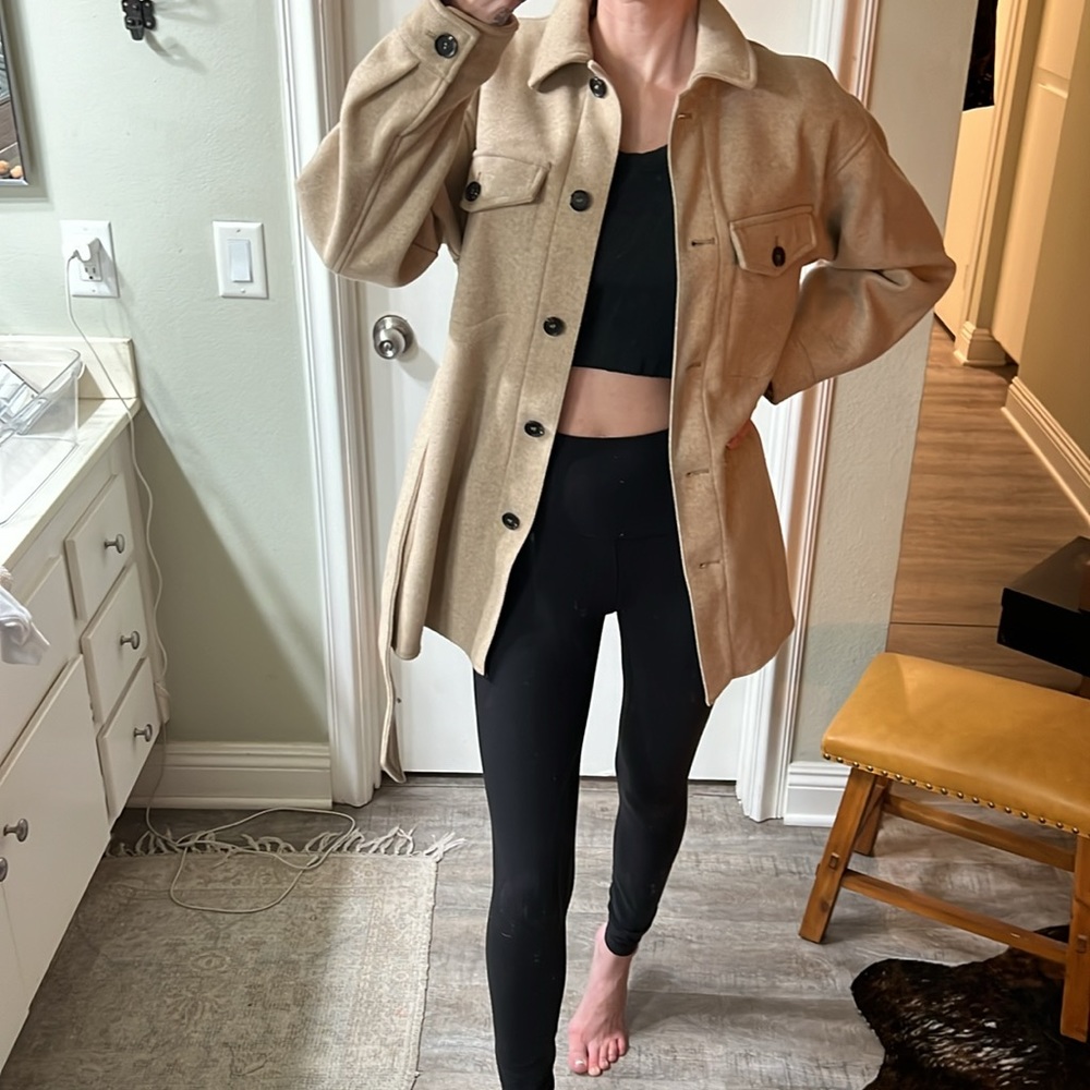 Zara Button Down Shacket - image 3